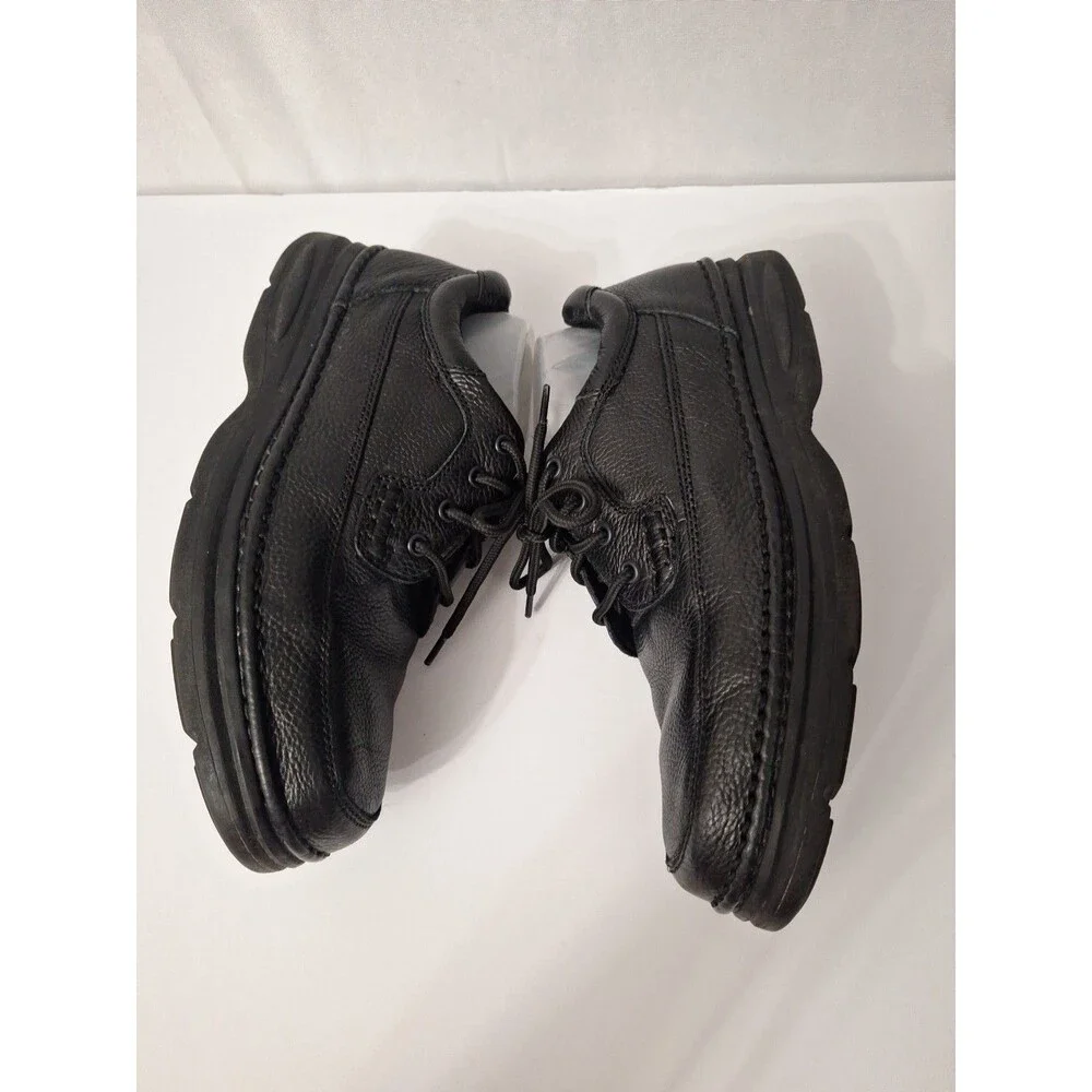 Nunn Bush Mens Cameron Shoes 11.5 M Comfort Gel Black Leather Oxford 83890-78